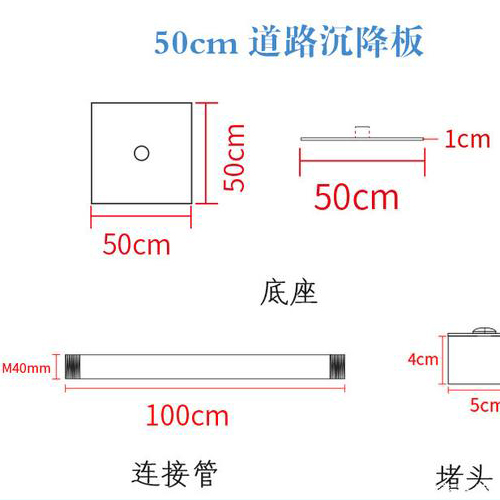 淮安沉降板规格型号如何选择？